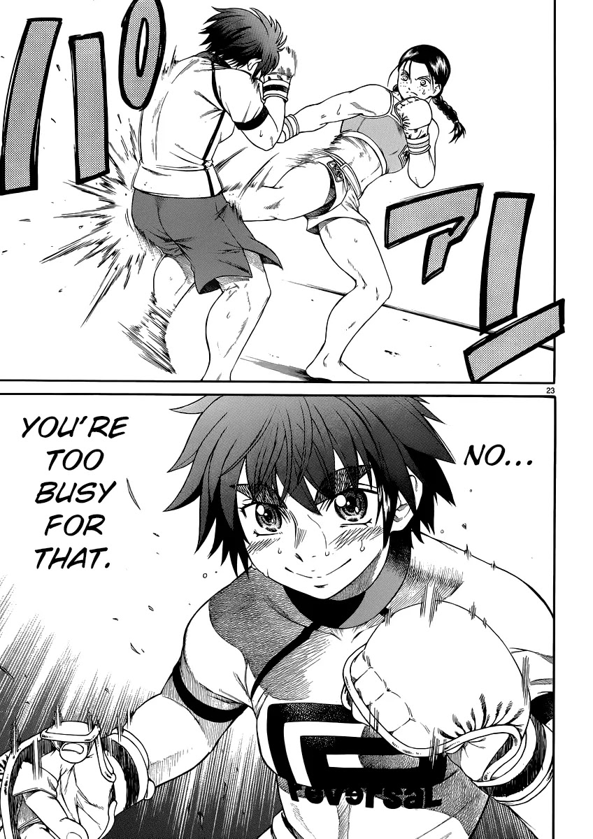 Teppuu Chapter 29 page 24 - Chapter 29: Like an Ocean Full of Eyebrows.