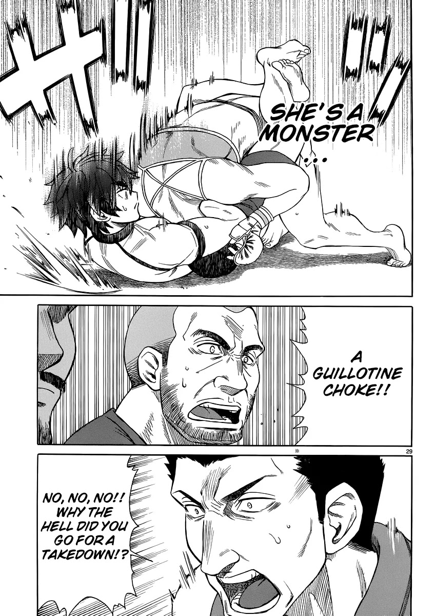 Teppuu Chapter 29 page 30 - Chapter 29: Like an Ocean Full of Eyebrows.