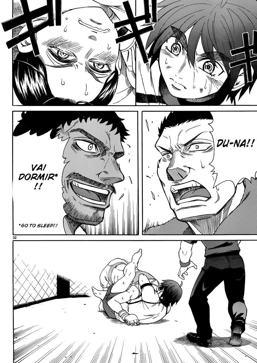 Teppuu Chapter 29 page 33 - Chapter 29: Like an Ocean Full of Eyebrows.