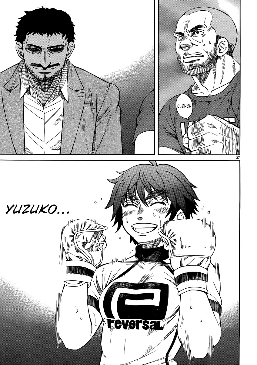 Teppuu Chapter 29 page 37 - Chapter 29: Like an Ocean Full of Eyebrows.