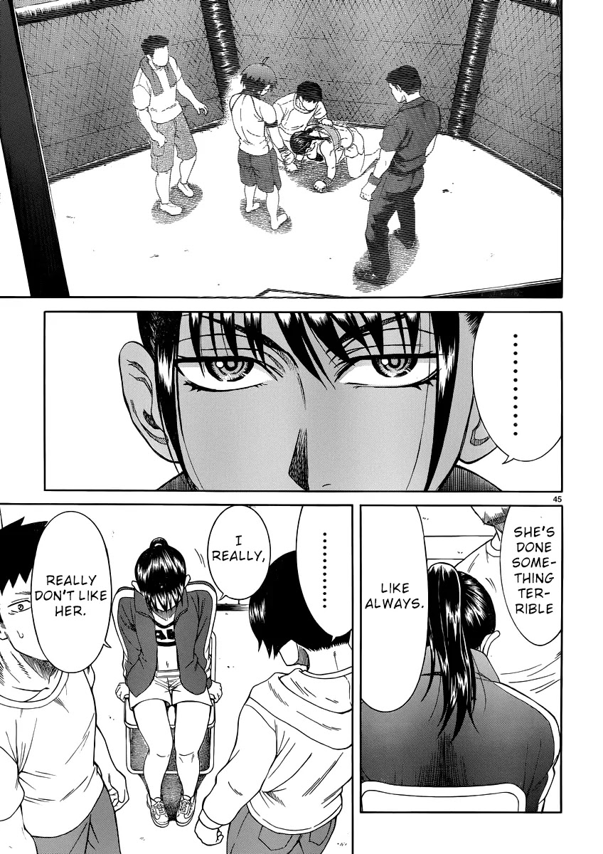 Teppuu Chapter 29 page 45 - Chapter 29: Like an Ocean Full of Eyebrows.