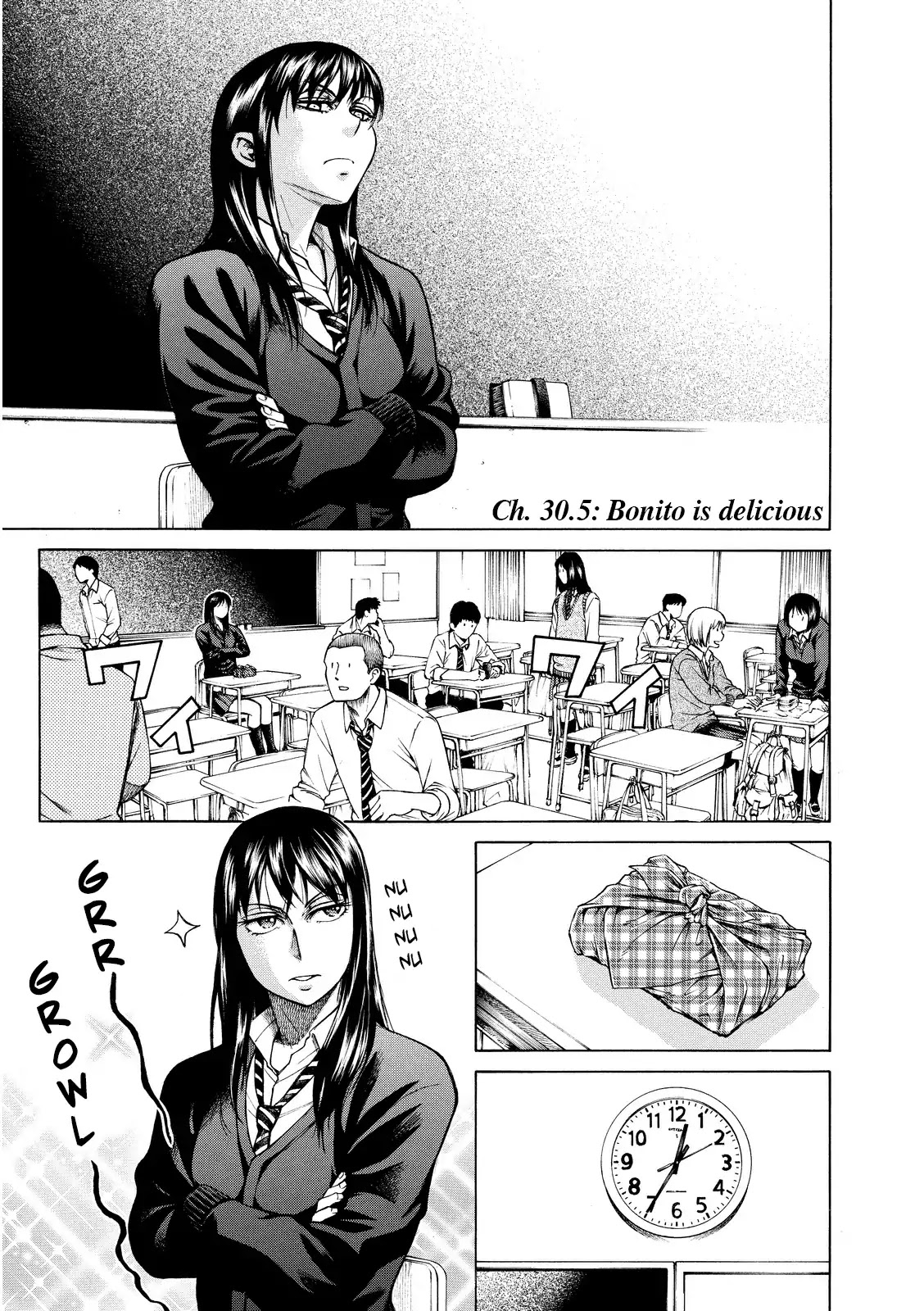 Teppuu Chapter 30.5 page 1 - Chapter 30.5: Bonito is delicious