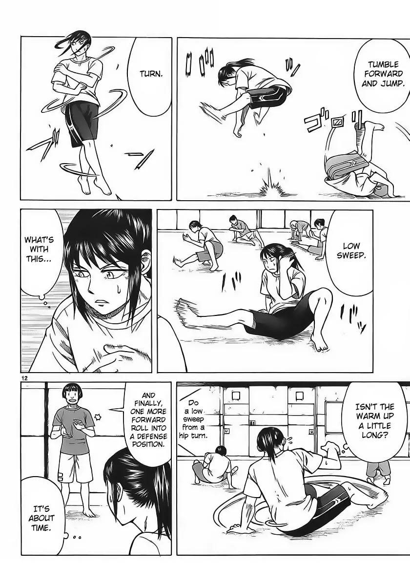 Teppuu Chapter 6 page 13 - Chapter 6 : I always wanted to tell a tall person, "you're tall"