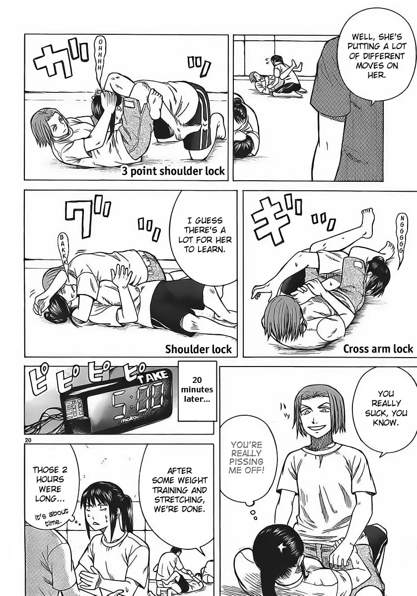Teppuu Chapter 6 page 21 - Chapter 6 : I always wanted to tell a tall person, "you're tall"
