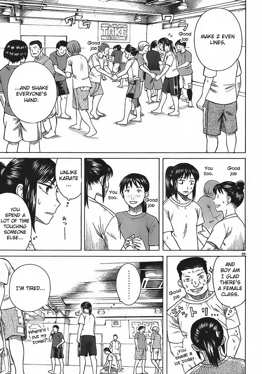 Teppuu Chapter 6 page 24 - Chapter 6 : I always wanted to tell a tall person, "you're tall"