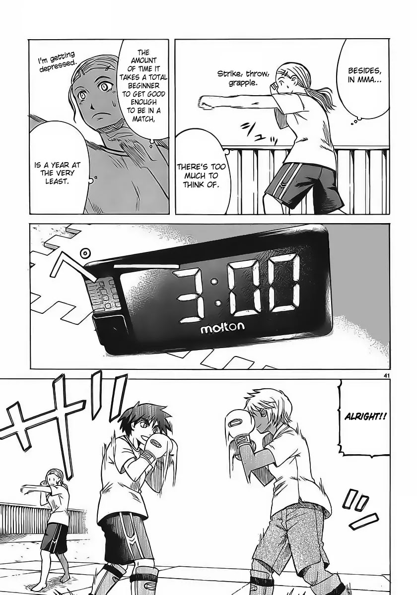 Teppuu Chapter 6 page 42 - Chapter 6 : I always wanted to tell a tall person, "you're tall"