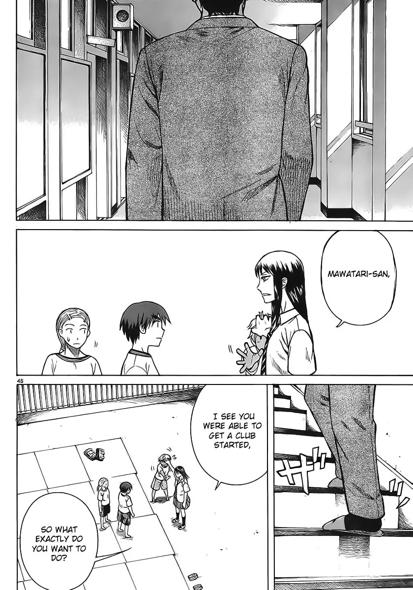 Teppuu Chapter 6 page 47 - Chapter 6 : I always wanted to tell a tall person, "you're tall"