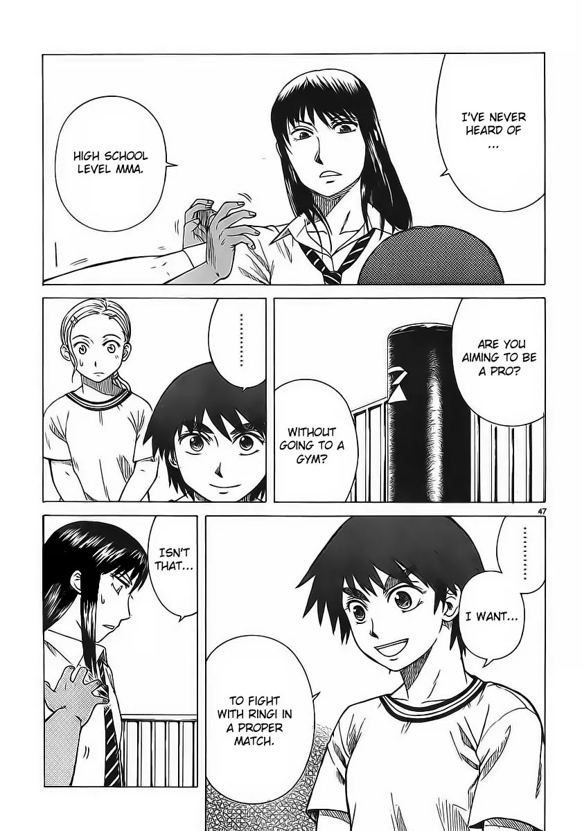 Teppuu Chapter 6 page 48 - Chapter 6 : I always wanted to tell a tall person, "you're tall"
