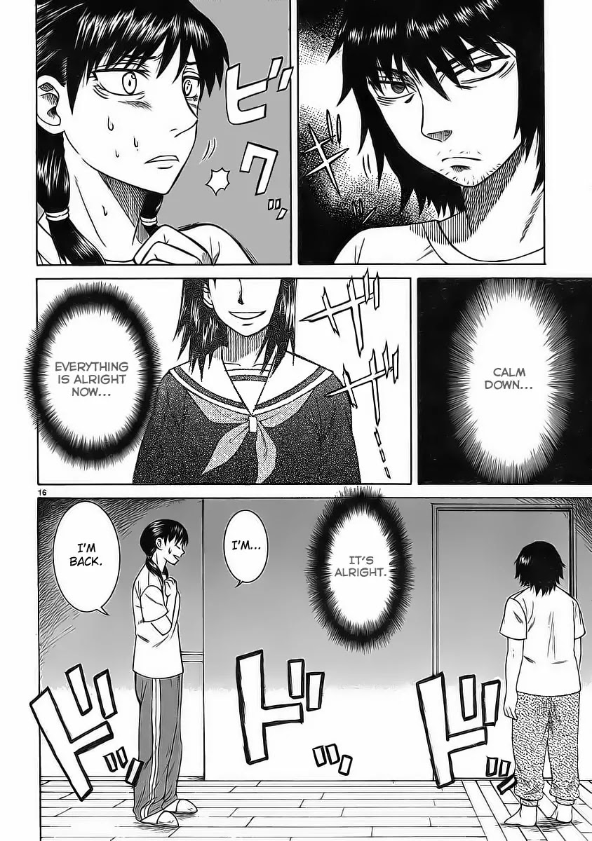 Teppuu Chapter 7 page 18 - Chapter 7 : Yeah, your eyebrows are really thick.