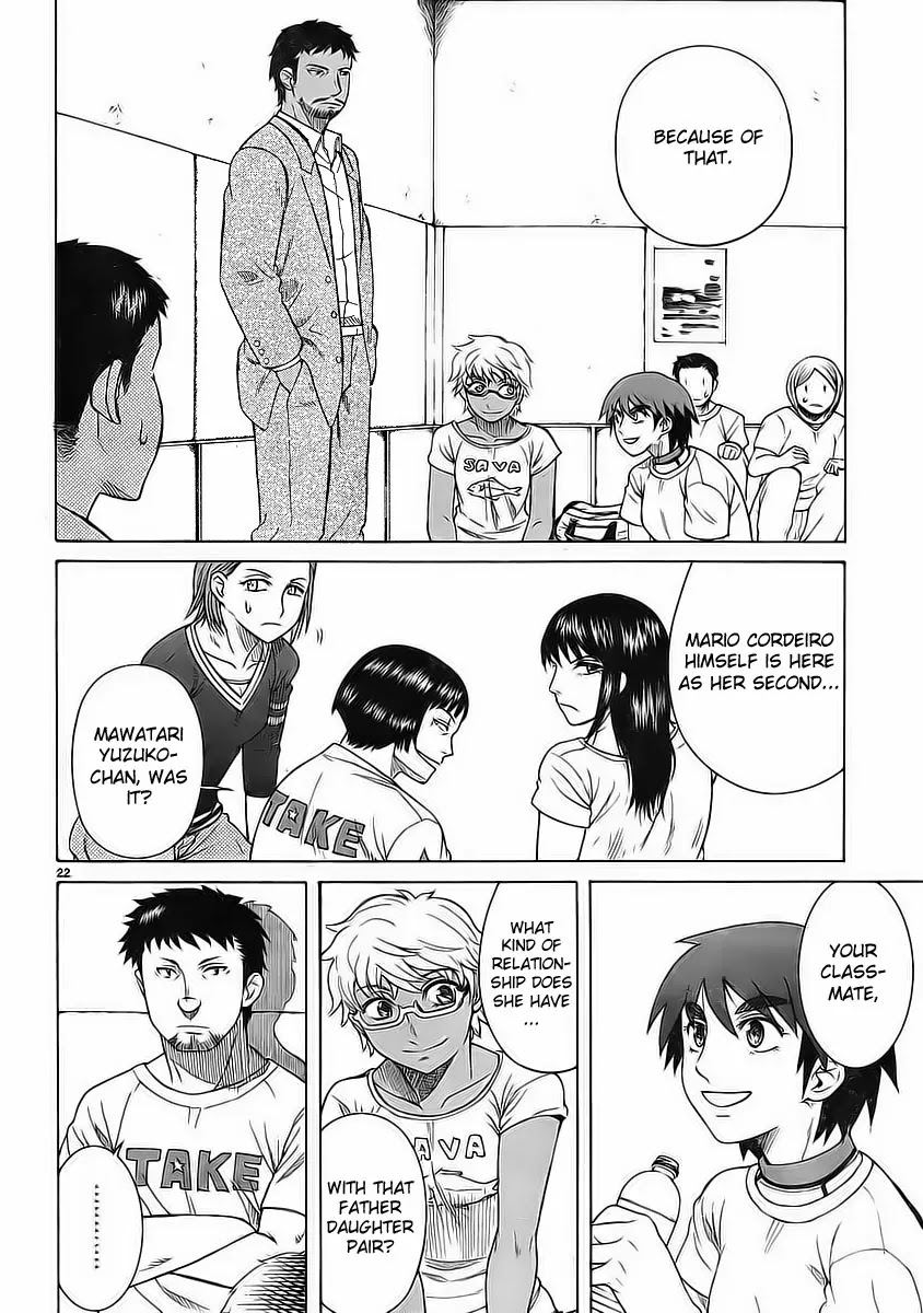 Teppuu Chapter 7 page 24 - Chapter 7 : Yeah, your eyebrows are really thick.