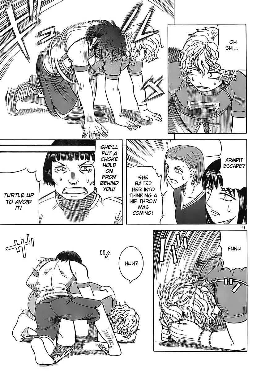 Teppuu Chapter 7 page 43 - Chapter 7 : Yeah, your eyebrows are really thick.