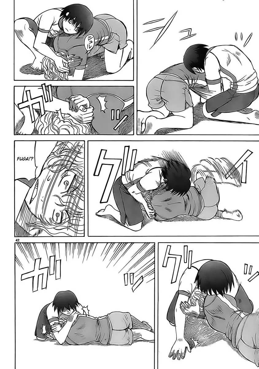 Teppuu Chapter 7 page 44 - Chapter 7 : Yeah, your eyebrows are really thick.