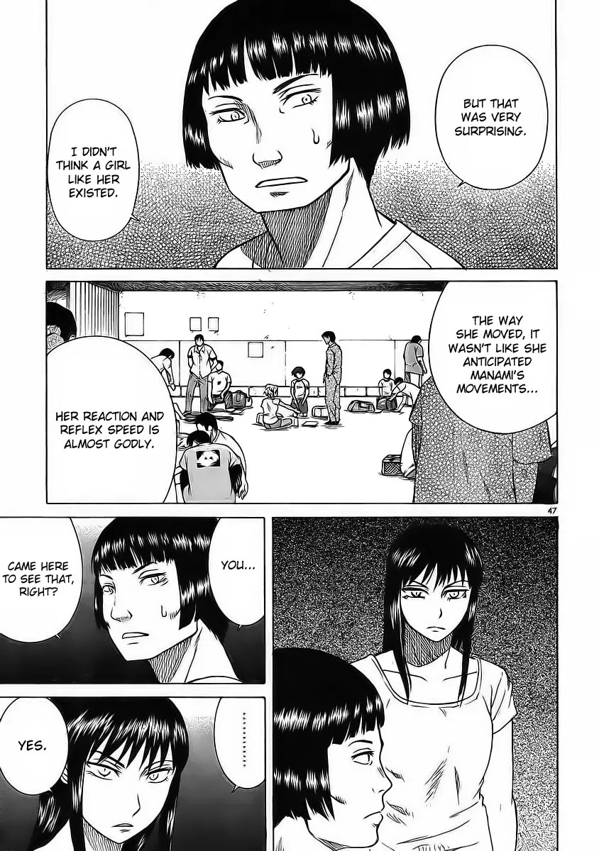 Teppuu Chapter 7 page 49 - Chapter 7 : Yeah, your eyebrows are really thick.