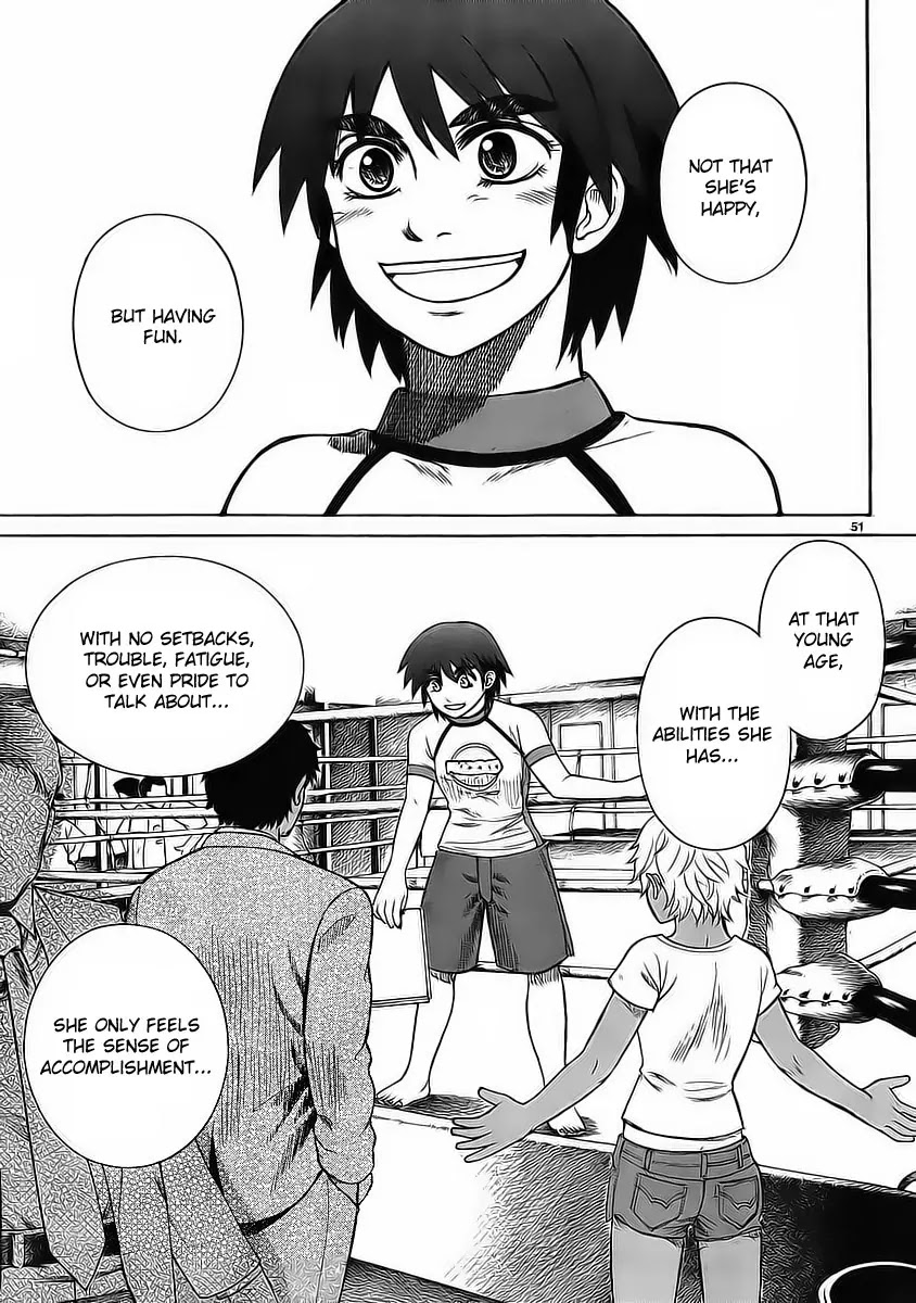 Teppuu Chapter 7 page 53 - Chapter 7 : Yeah, your eyebrows are really thick.