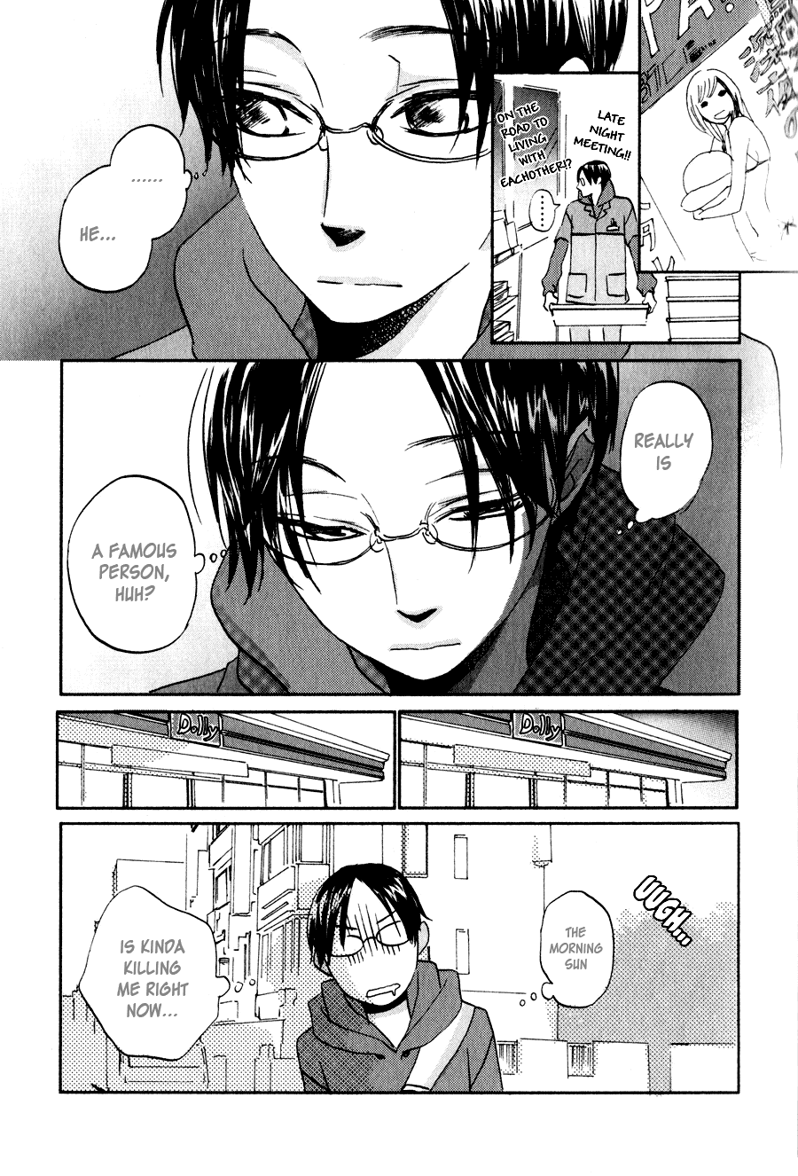 Terebi-kun no Kimochi Chapter 2 page 7 - Chapter 2: Megane-kun's Feelings