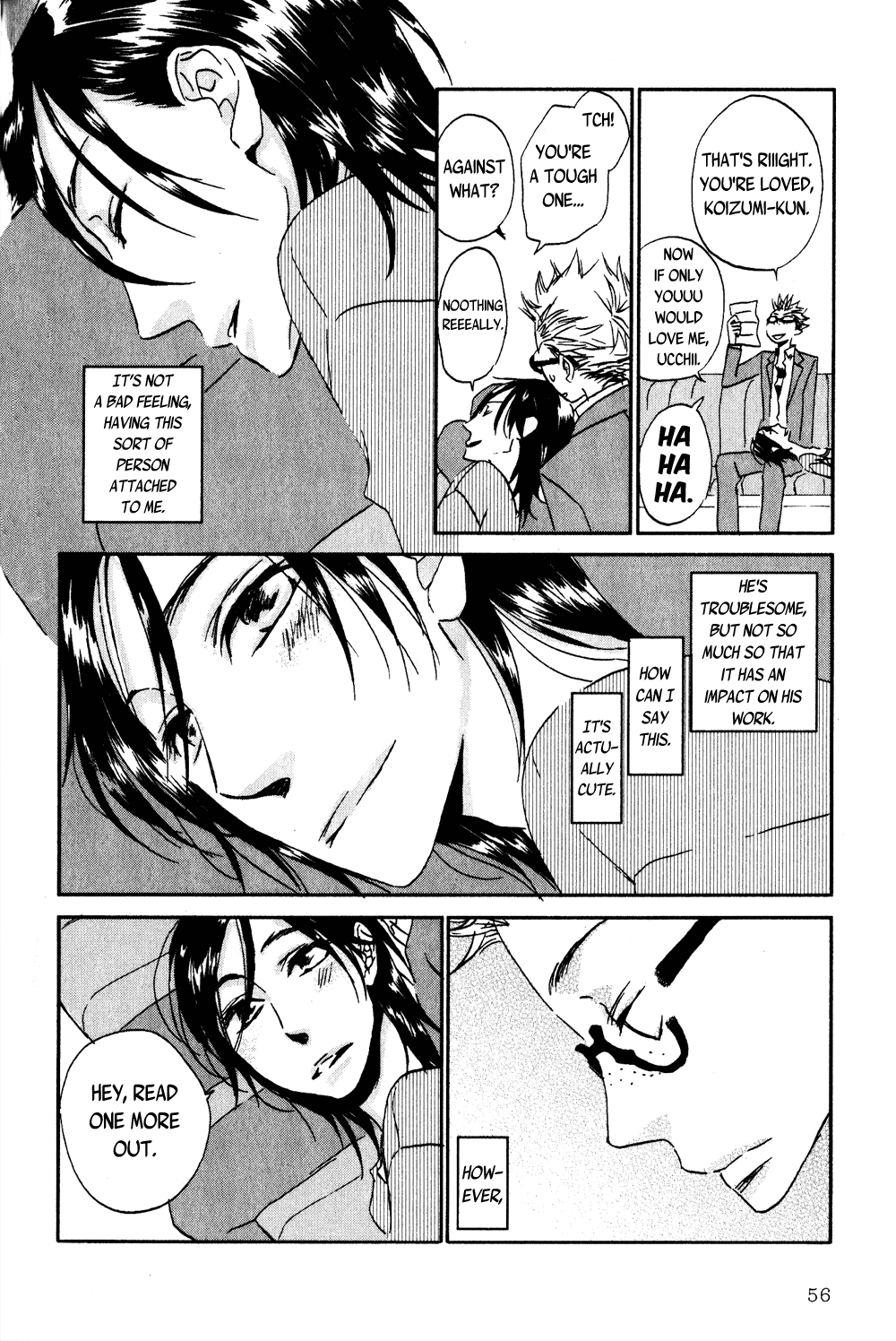 Terebi-kun no Kimochi Chapter 3 page 10 - Chapter 3: Mr. Manager's Feelings