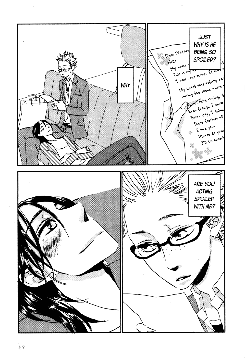 Terebi-kun no Kimochi Chapter 3 page 11 - Chapter 3: Mr. Manager's Feelings