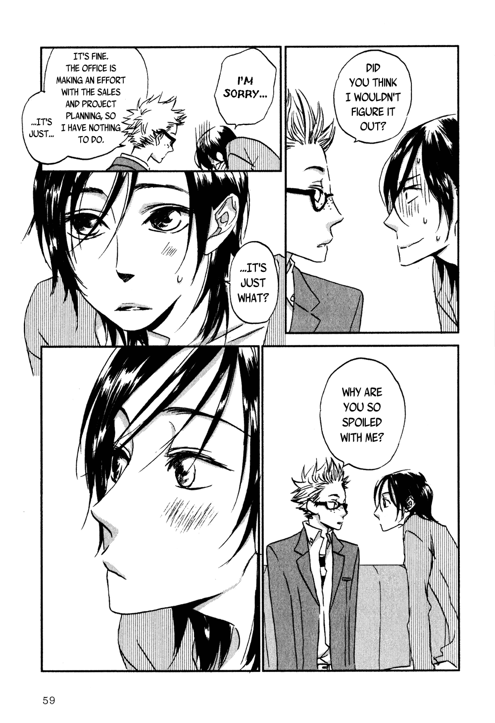 Terebi-kun no Kimochi Chapter 3 page 13 - Chapter 3: Mr. Manager's Feelings
