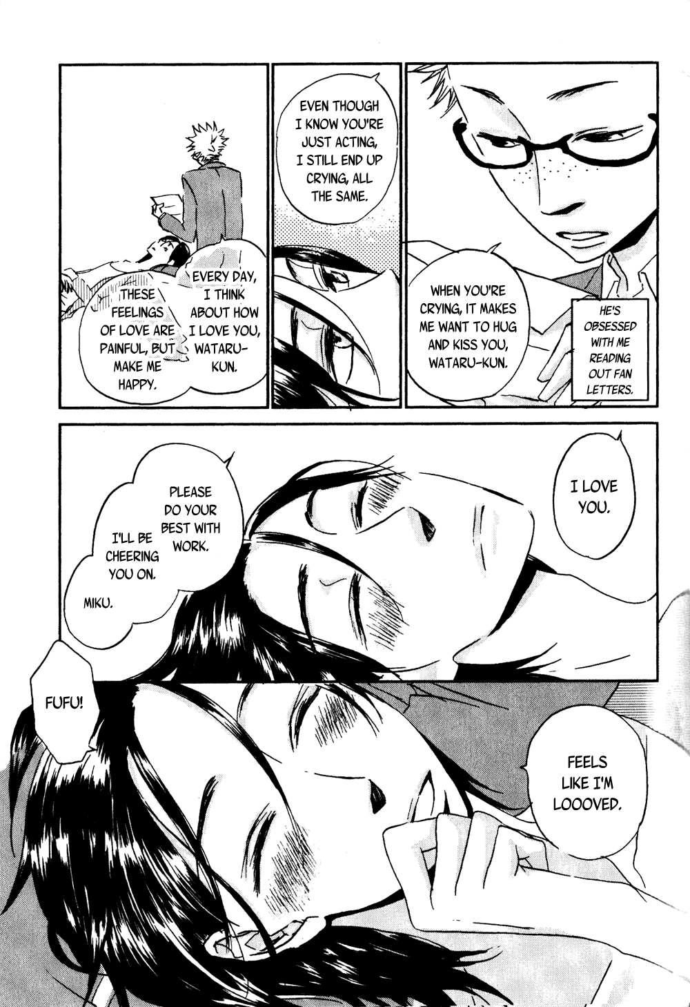 Terebi-kun no Kimochi Chapter 3 page 9 - Chapter 3: Mr. Manager's Feelings