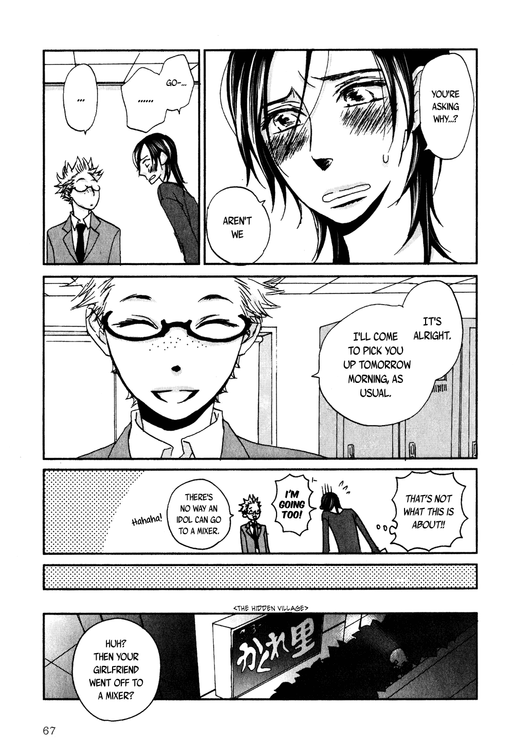 Terebi-kun no Kimochi Chapter 4 page 5 - Chapter 4: Mr. Idol's Feelings