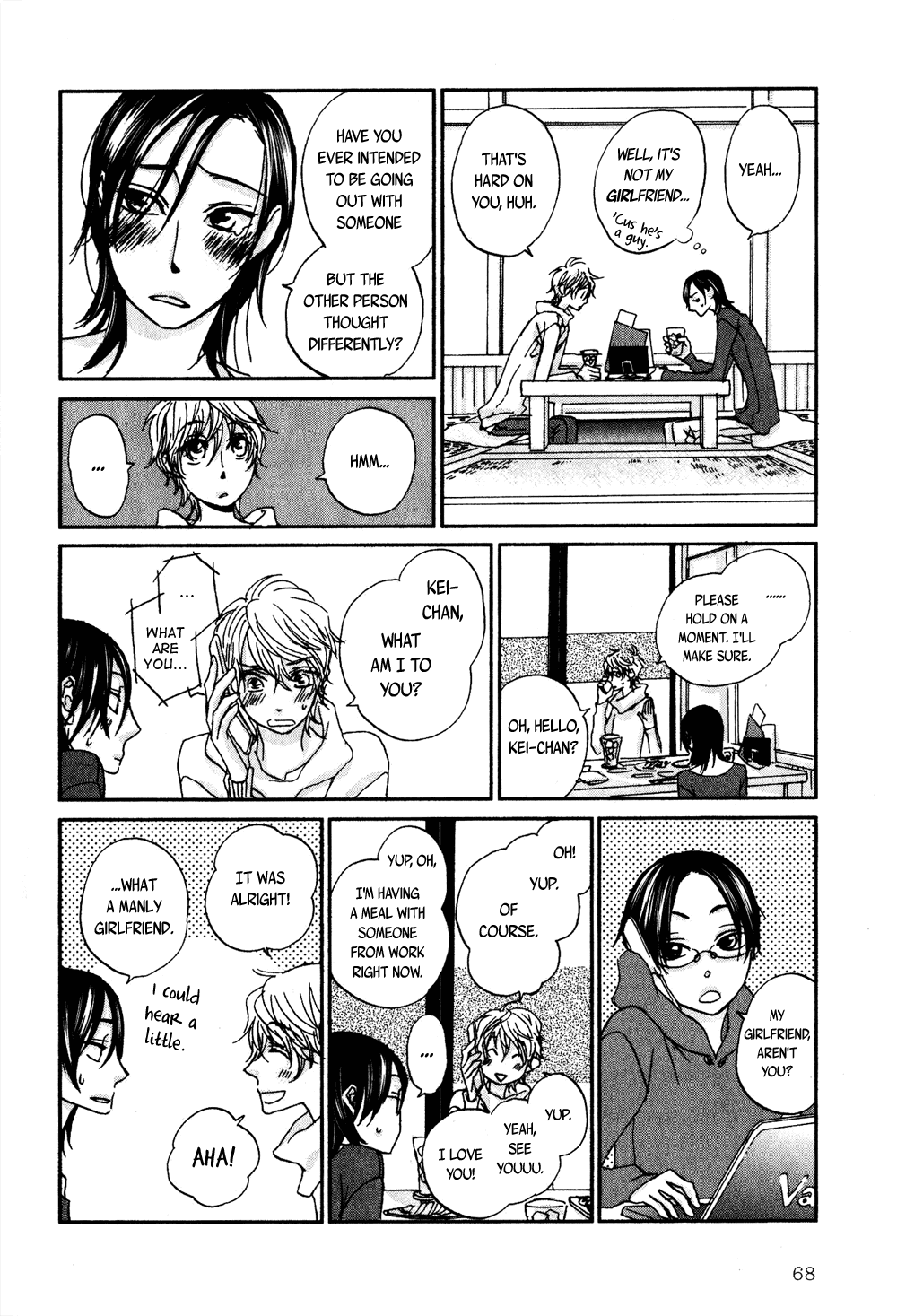 Terebi-kun no Kimochi Chapter 4 page 6 - Chapter 4: Mr. Idol's Feelings