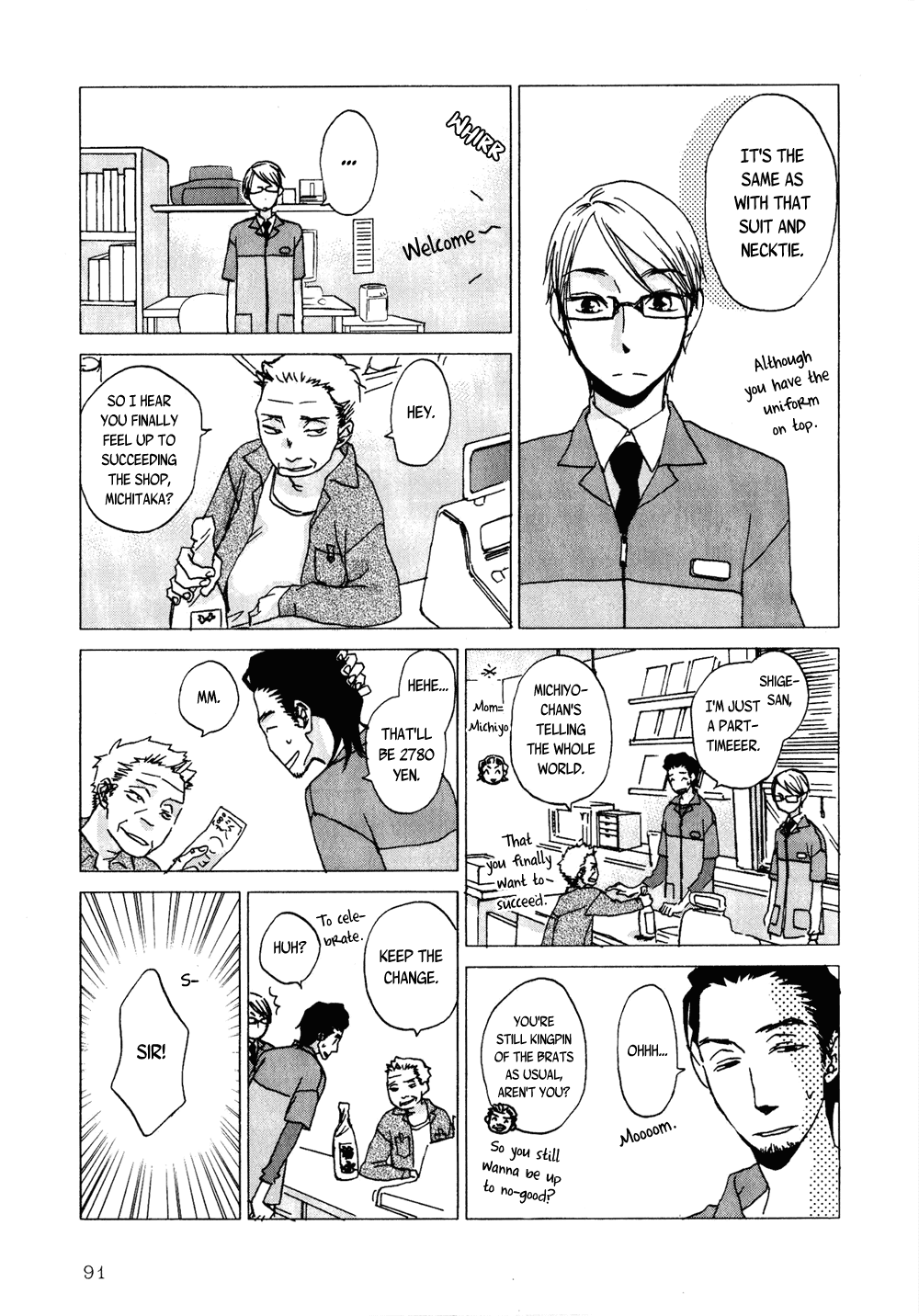 Terebi-kun no Kimochi Chapter 5 page 11 - Chapter 5: Mr. Store Manager's Feelings