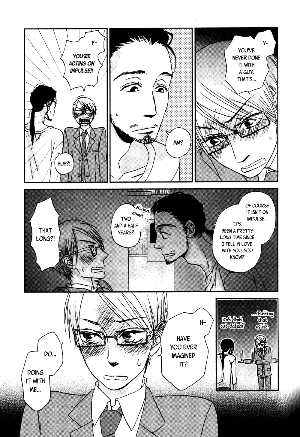 Terebi-kun no Kimochi Chapter 6 page 13 - Chapter 6: Mr. Serious' Feelings