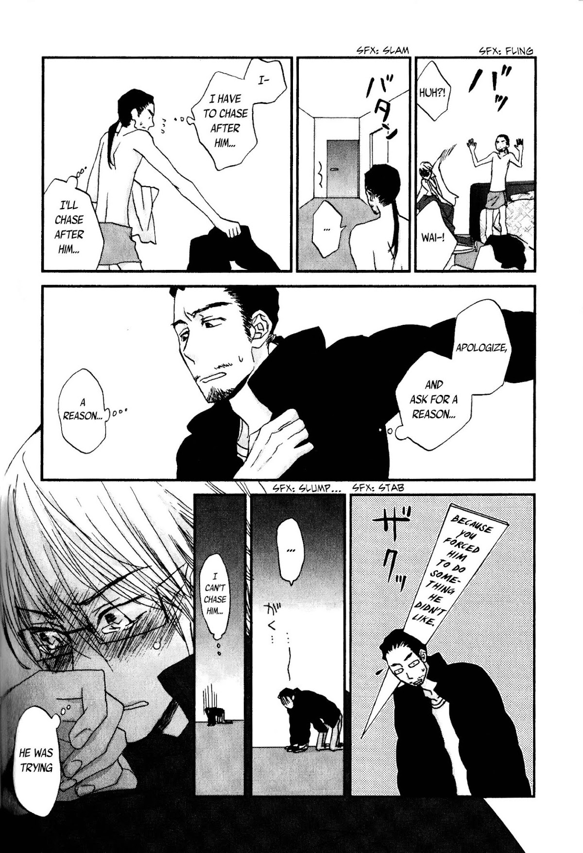 Terebi-kun no Kimochi Chapter 9 page 12 - Chapter 9: Two Mr. Weak-Kneed Mess' Feelings