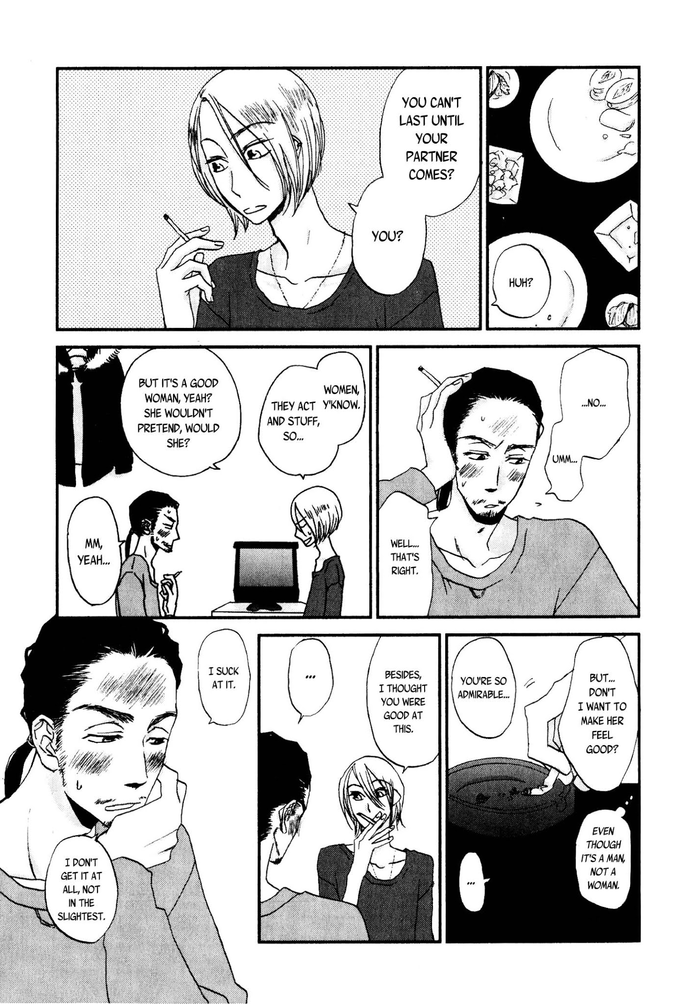 Terebi-kun no Kimochi Chapter 9 page 5 - Chapter 9: Two Mr. Weak-Kneed Mess' Feelings
