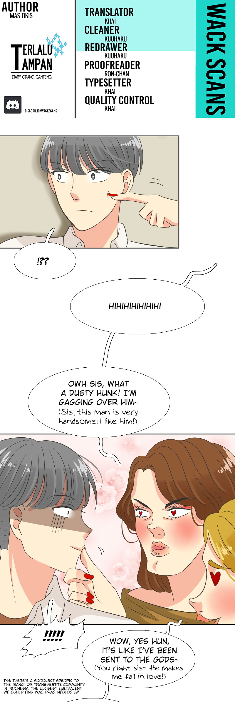 Terlalu Tampan Chapter 33 page 1 - Chapter 33: What It Feels Like to be Handsome (3)