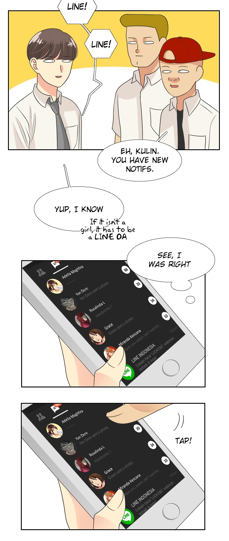 Terlalu Tampan Chapter 33 page 6 - Chapter 33: What It Feels Like to be Handsome (3)