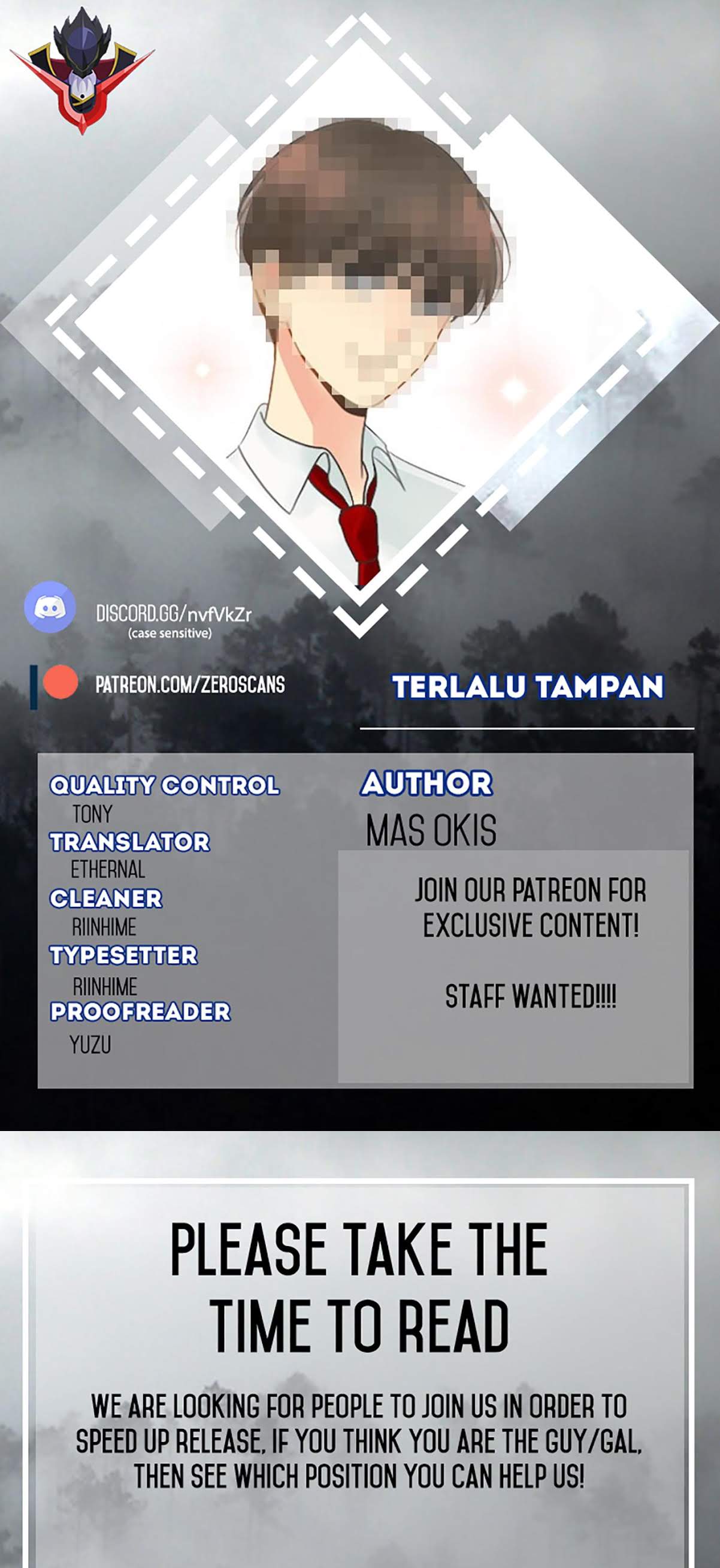 Terlalu Tampan Chapter 6 page 1 - Chapter 6