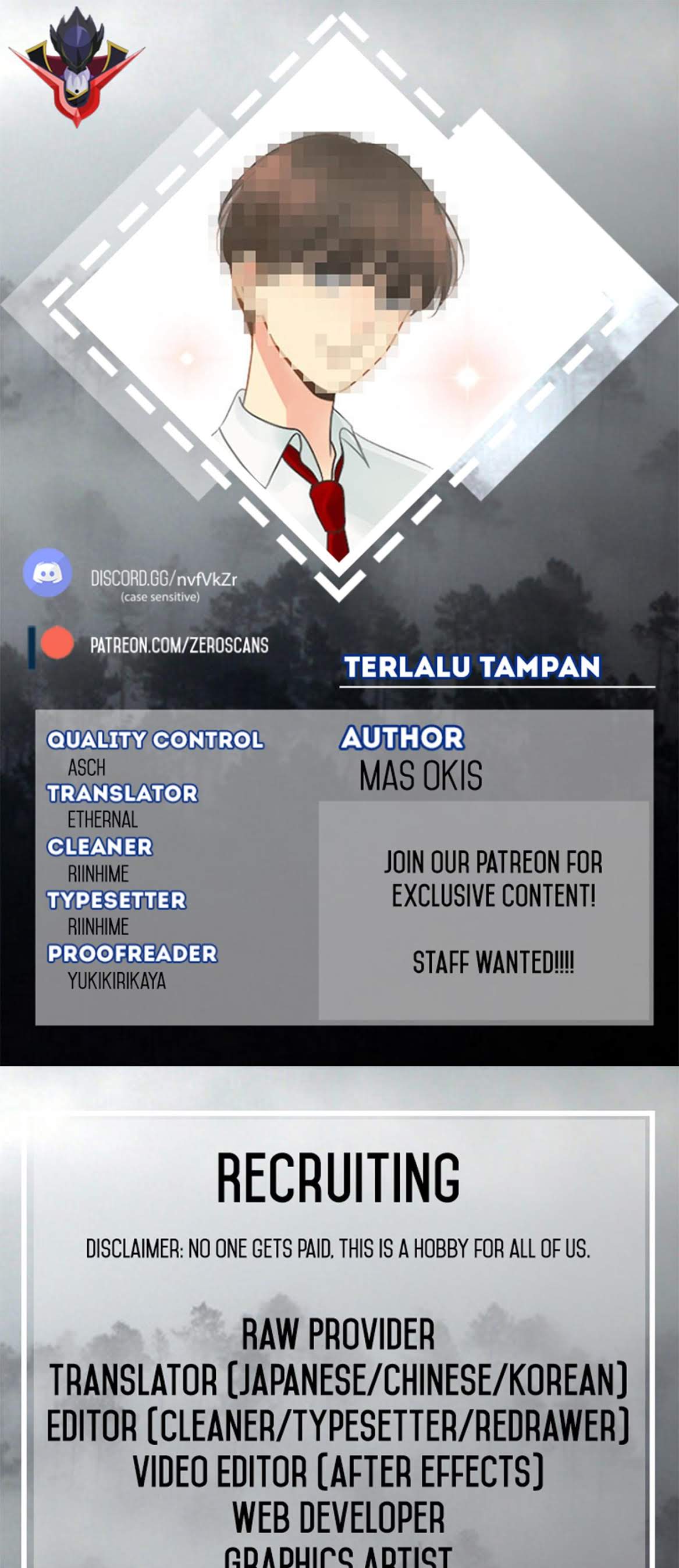 Terlalu Tampan Chapter 7 page 1 - Chapter 7