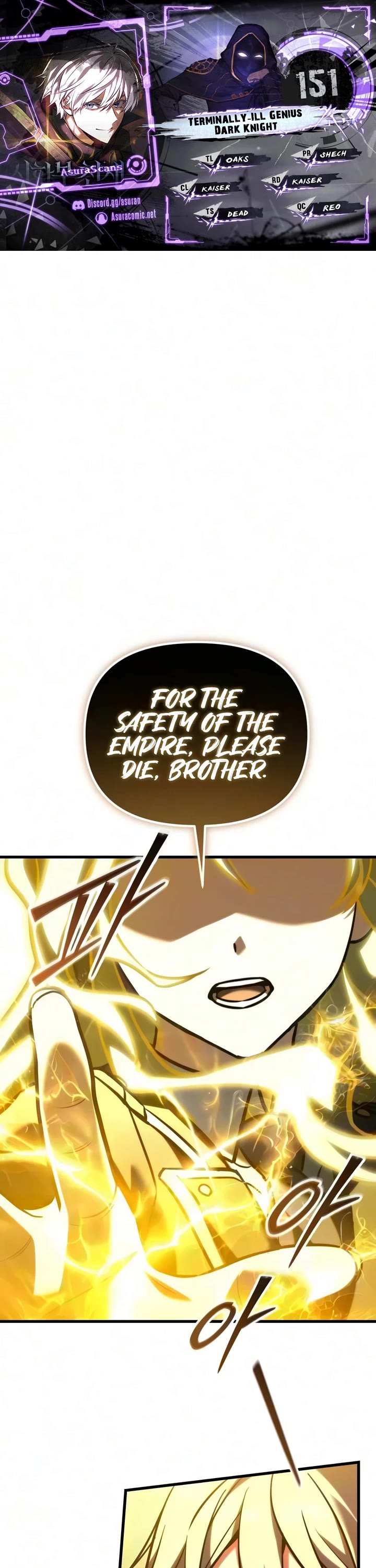 Terminally-Ill Genius Dark Knight Chapter 151 page 1 - Chapter 151