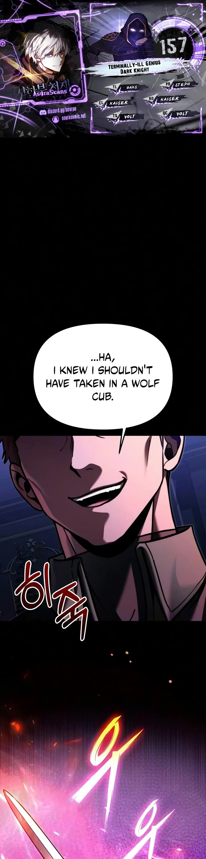 Terminally-Ill Genius Dark Knight Chapter 157 page 1 - Chapter 157