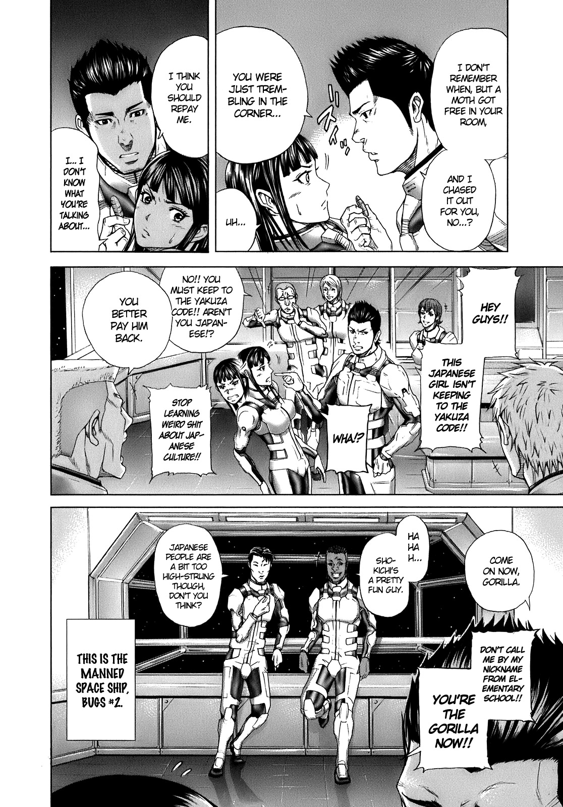 Terra Formars Chapter 0.1 page 11 - Chapter 0.1: Encounters with the known