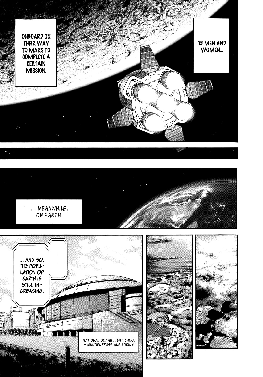 Terra Formars Chapter 0.1 page 12 - Chapter 0.1: Encounters with the known
