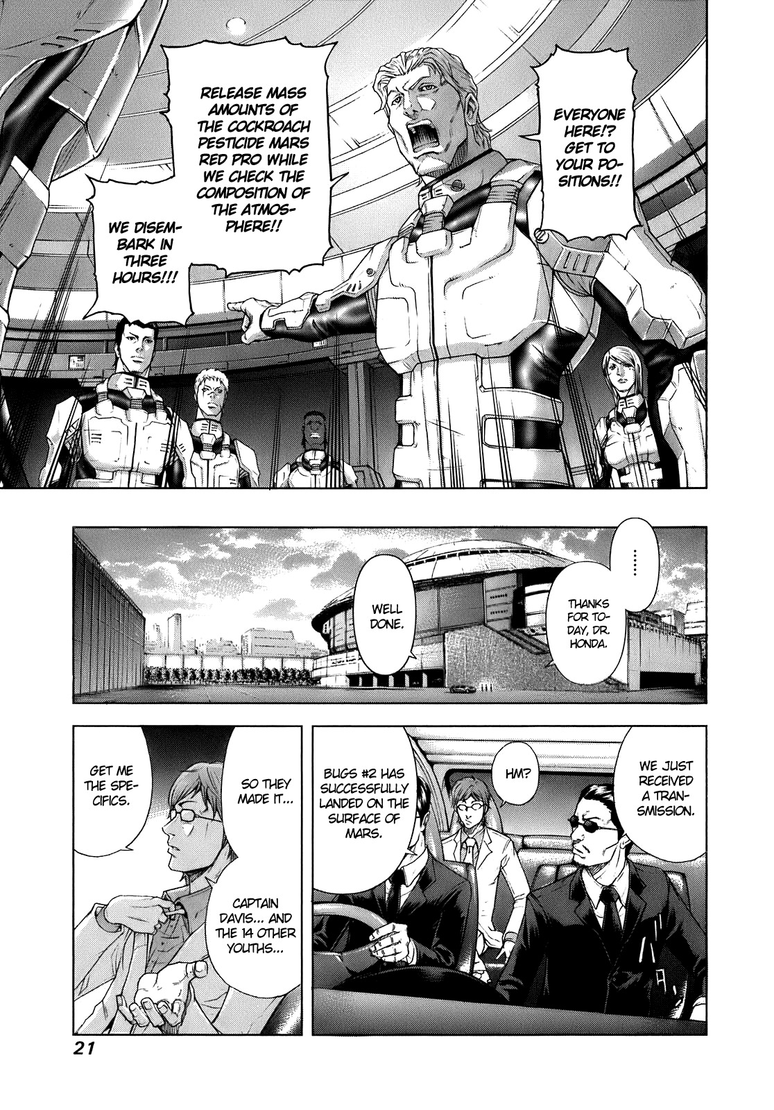 Terra Formars Chapter 0.1 page 23 - Chapter 0.1: Encounters with the known