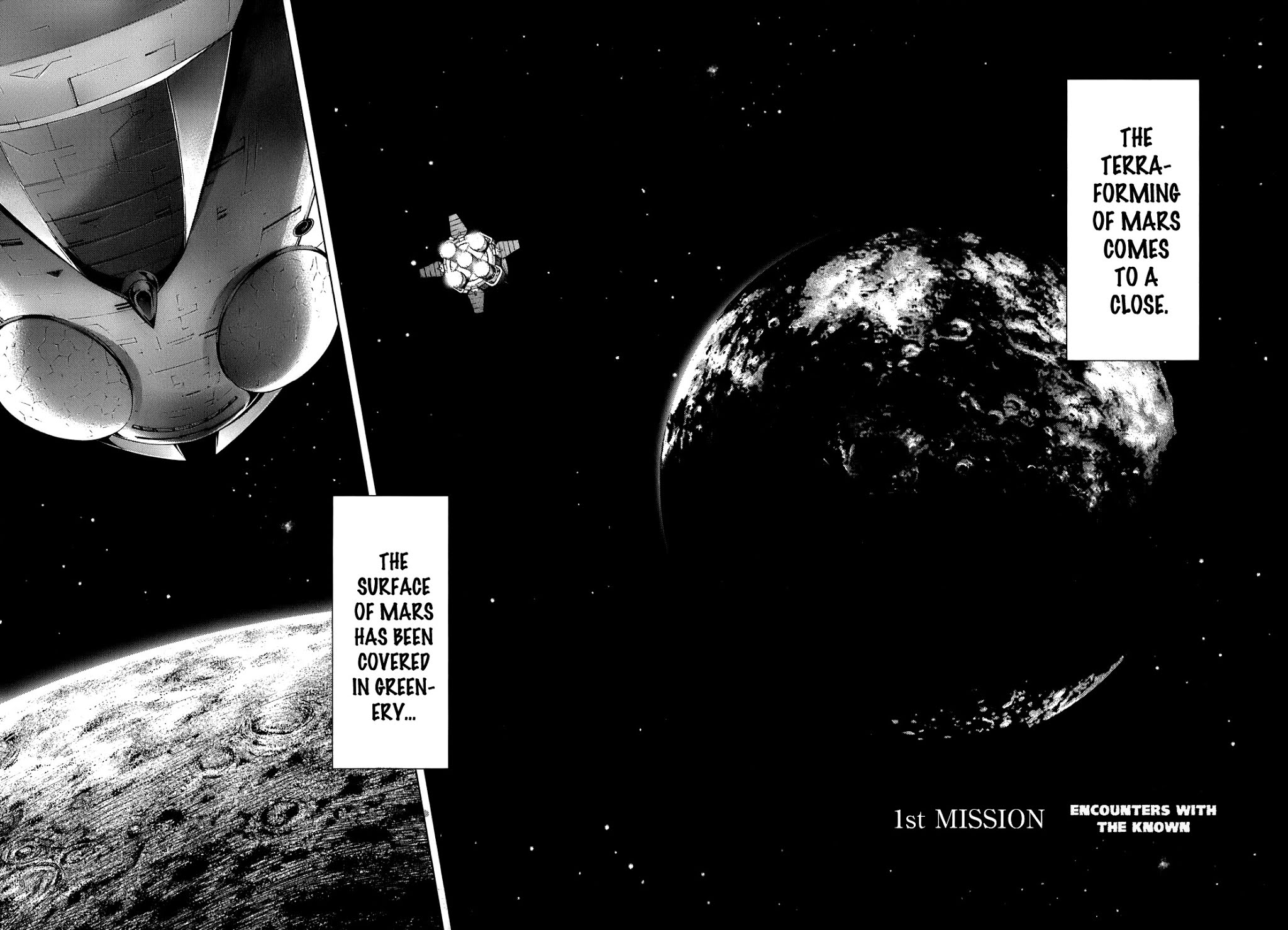 Terra Formars Chapter 0.1 page 8 - Chapter 0.1: Encounters with the known
