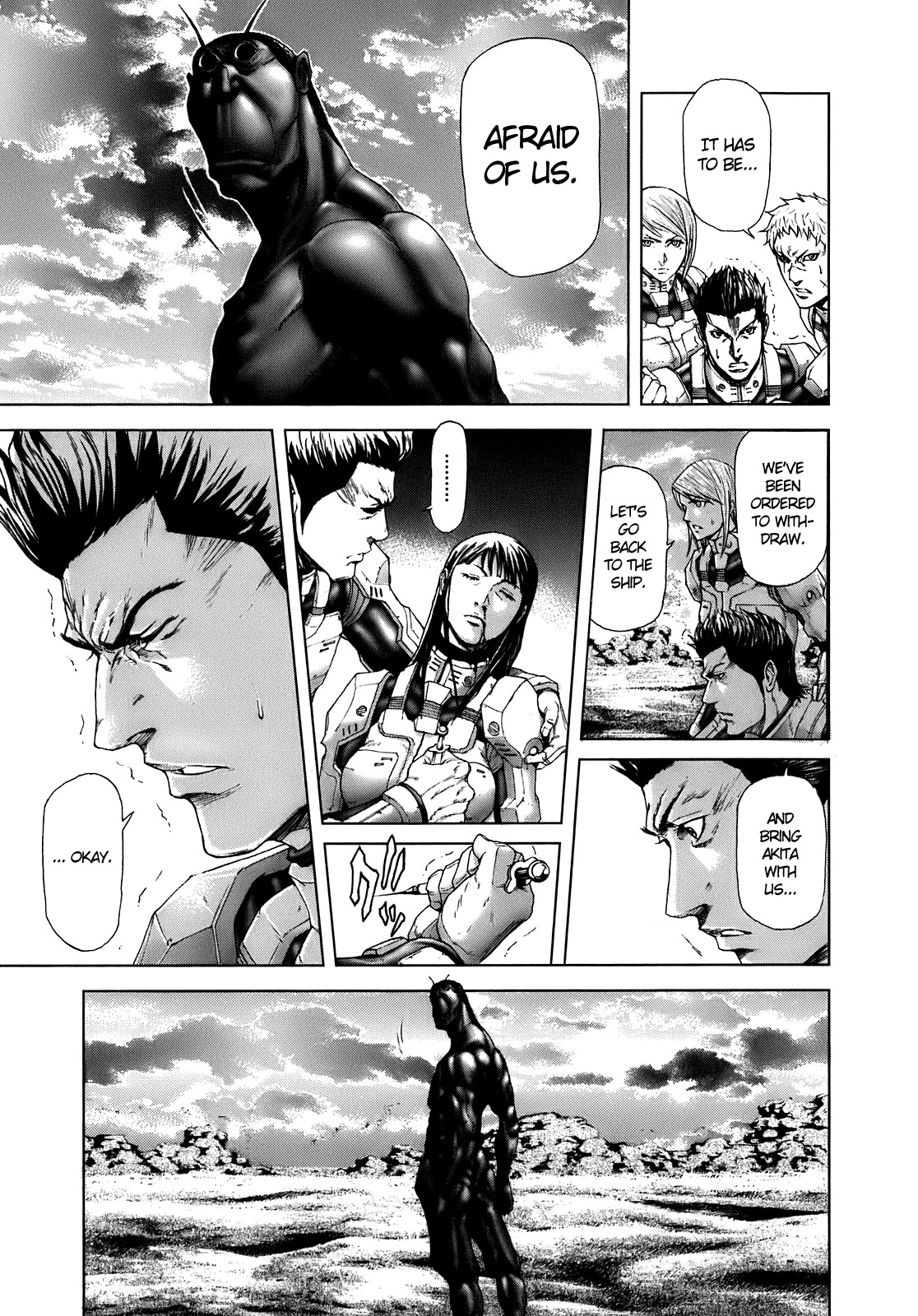 Terra Formars Chapter 0.2 page 10 - Chapter 0.2: Sudden Metamorphosis of Species