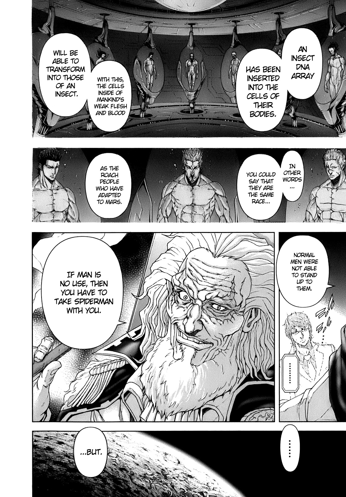 Terra Formars Chapter 0.2 page 13 - Chapter 0.2: Sudden Metamorphosis of Species