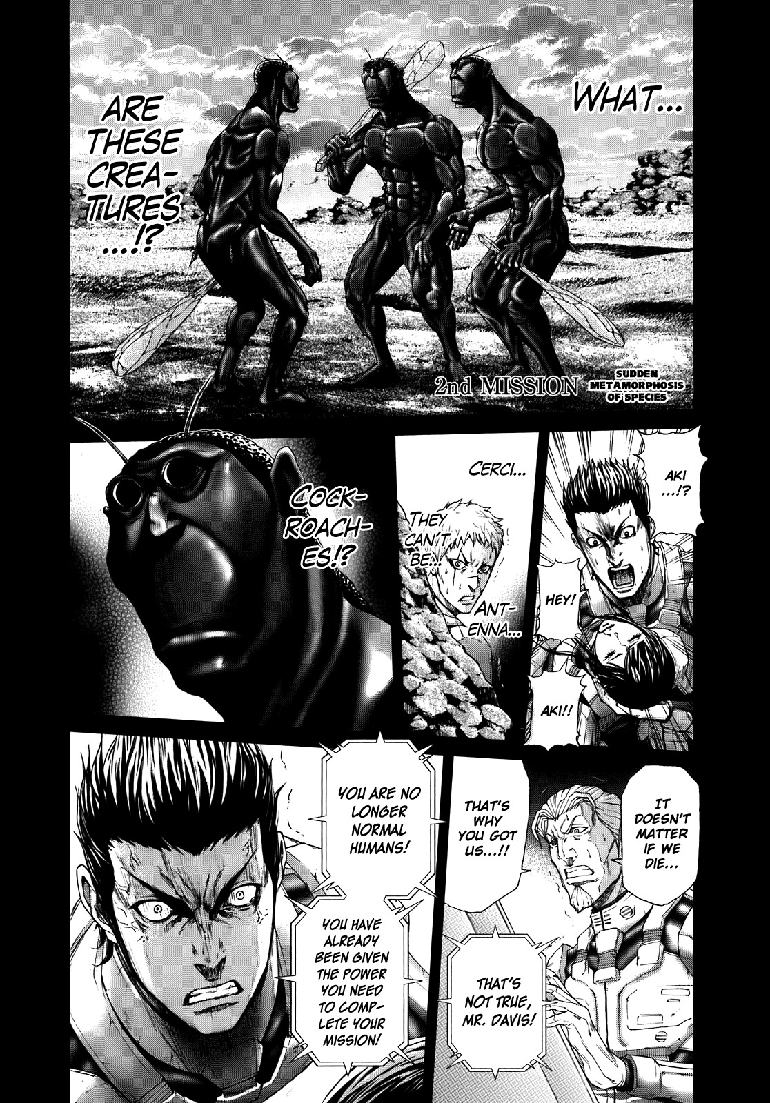 Terra Formars Chapter 0.2 page 2 - Chapter 0.2: Sudden Metamorphosis of Species