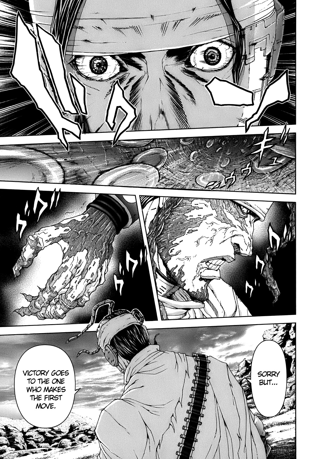 Terra Formars Chapter 0.2 page 22 - Chapter 0.2: Sudden Metamorphosis of Species