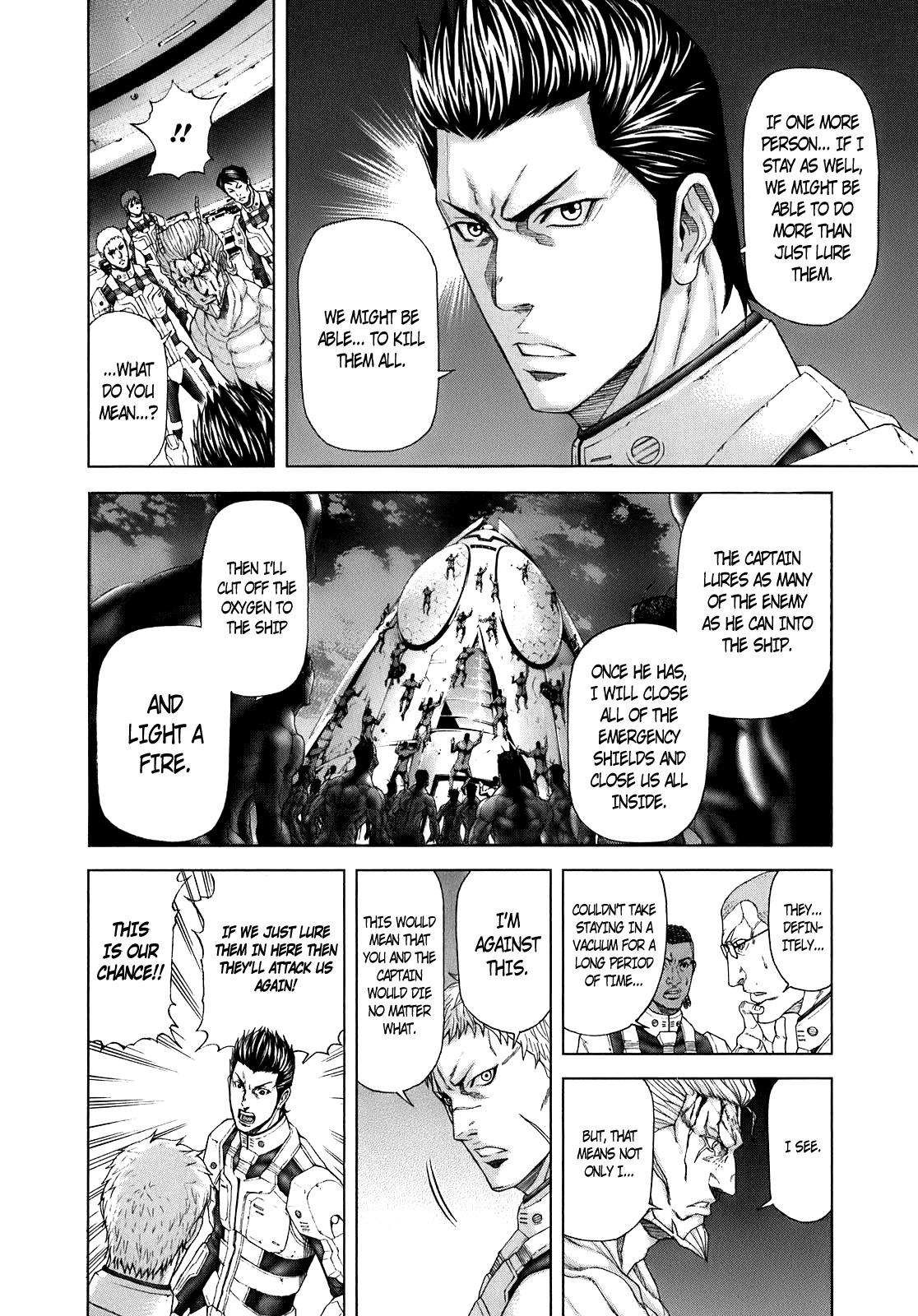 Terra Formars Chapter 0.3 page 14 - Chapter 0.3: The Empire strikes back