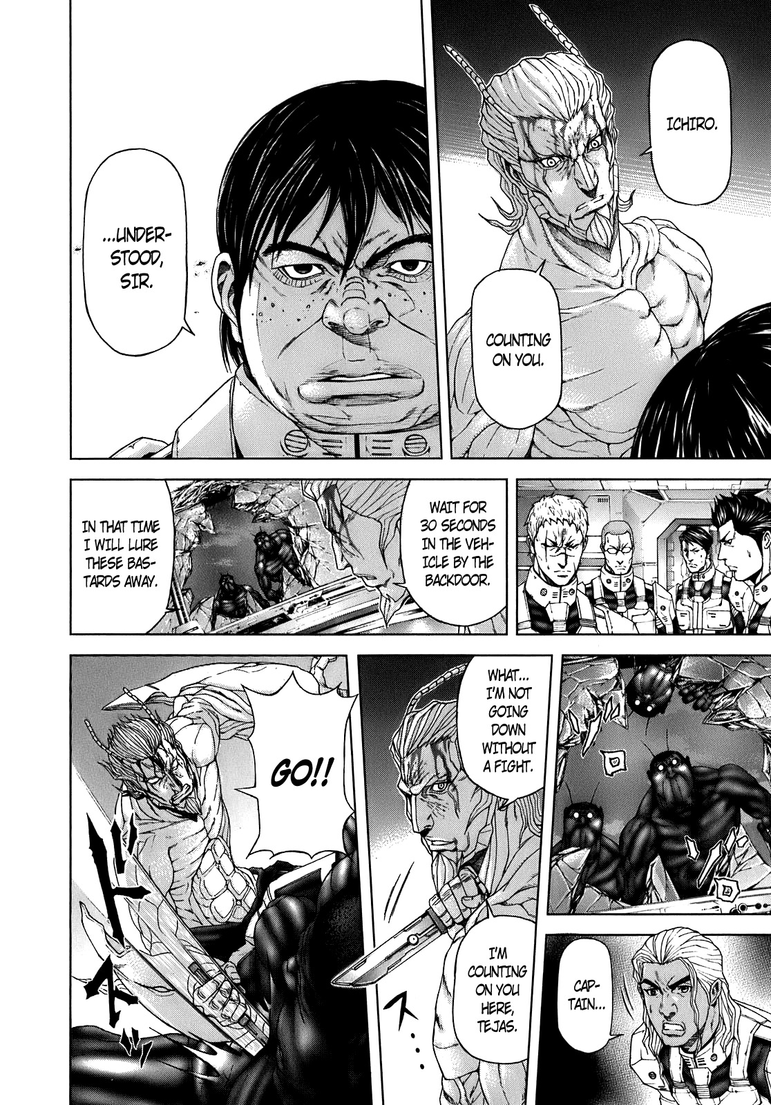 Terra Formars Chapter 0.3 page 18 - Chapter 0.3: The Empire strikes back