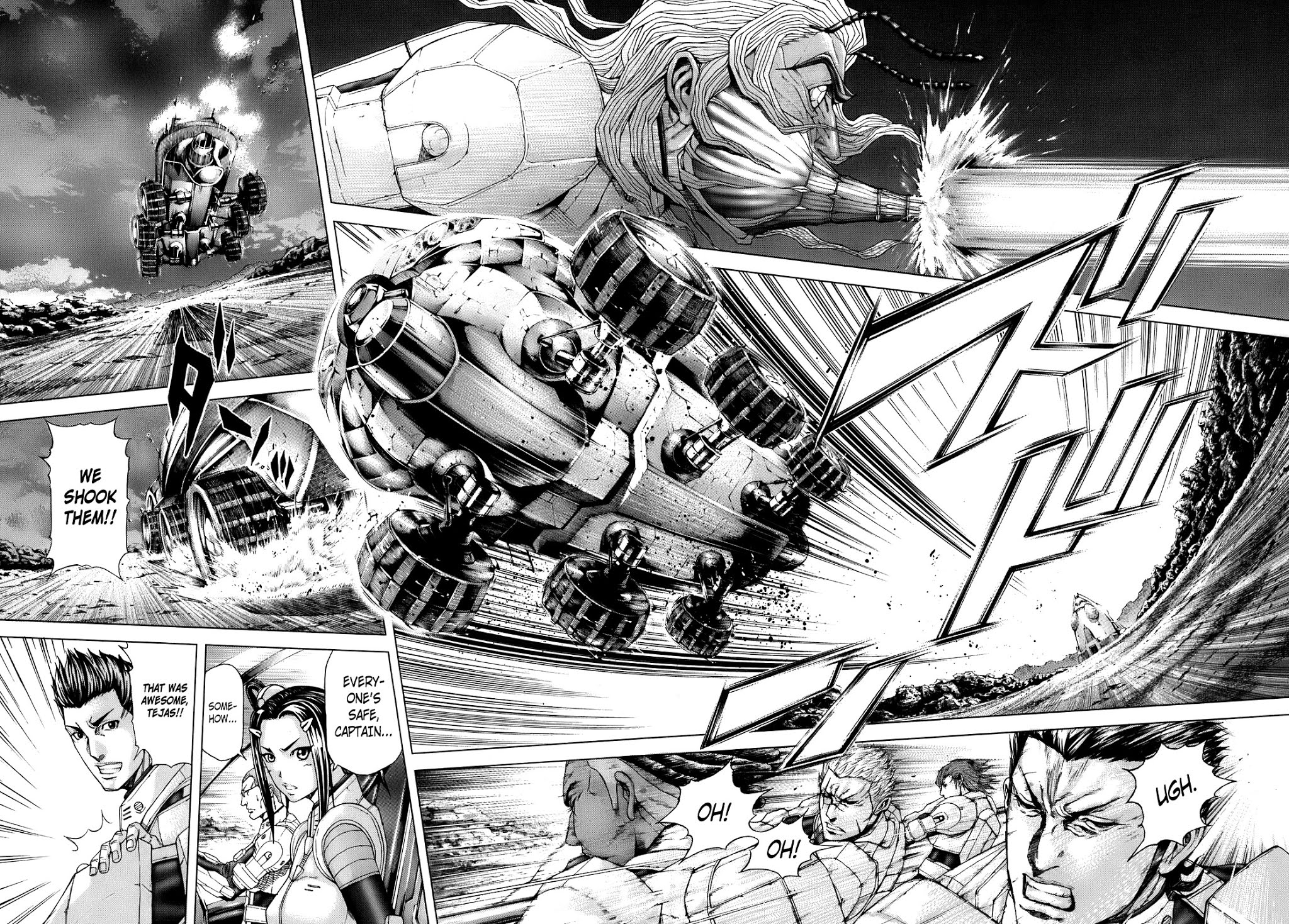 Terra Formars Chapter 0.3 page 22 - Chapter 0.3: The Empire strikes back