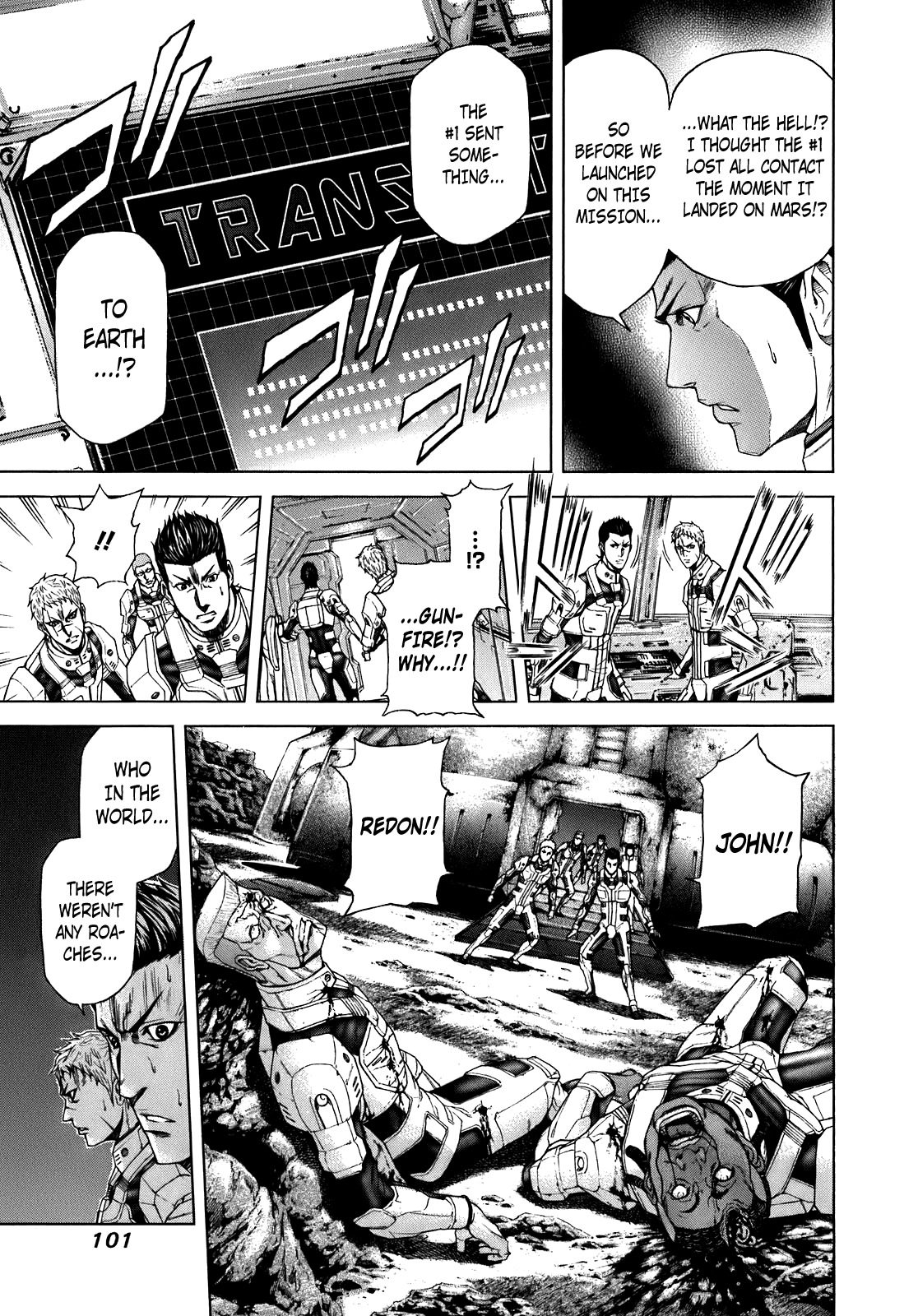 Terra Formars Chapter 0.3 page 28 - Chapter 0.3: The Empire strikes back