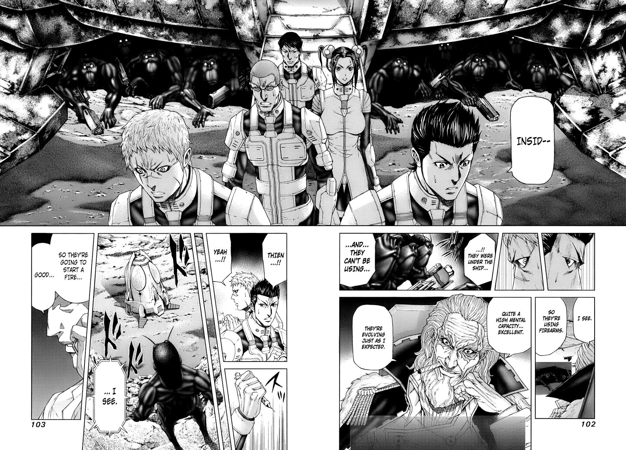 Terra Formars Chapter 0.3 page 29 - Chapter 0.3: The Empire strikes back