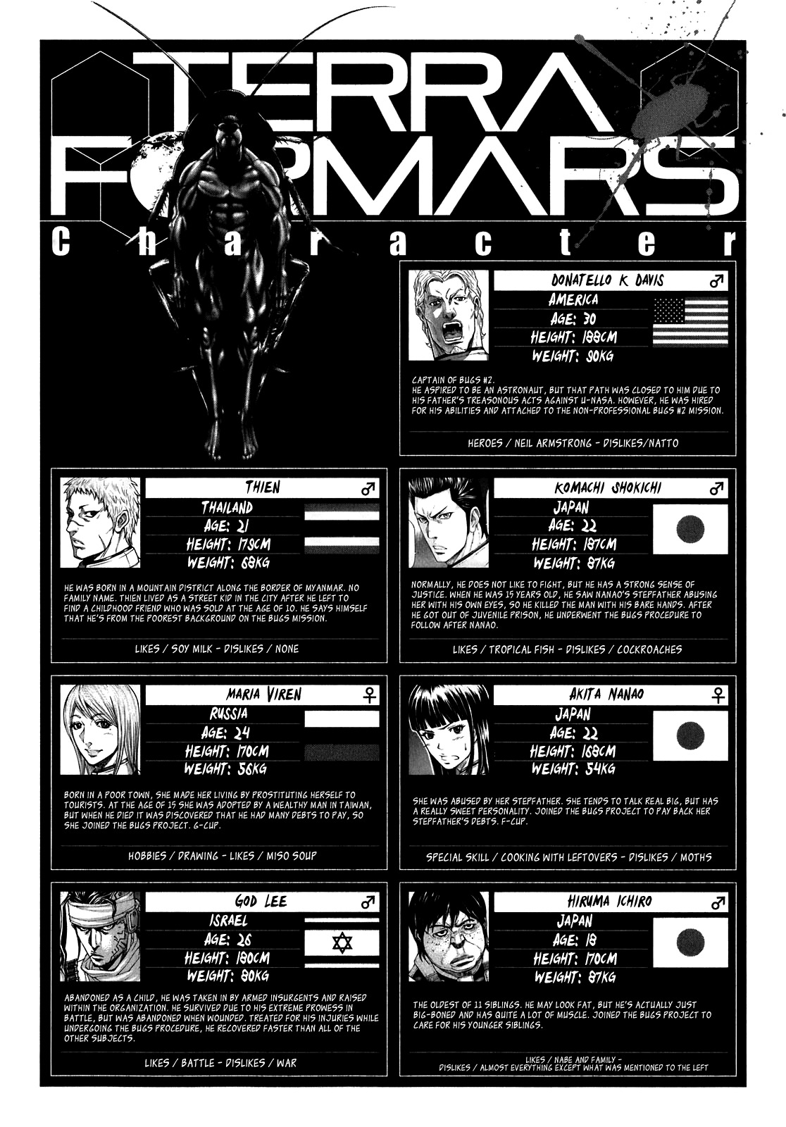 Terra Formars Chapter 0.4 page 3 - Chapter 0.4: Born to hunt