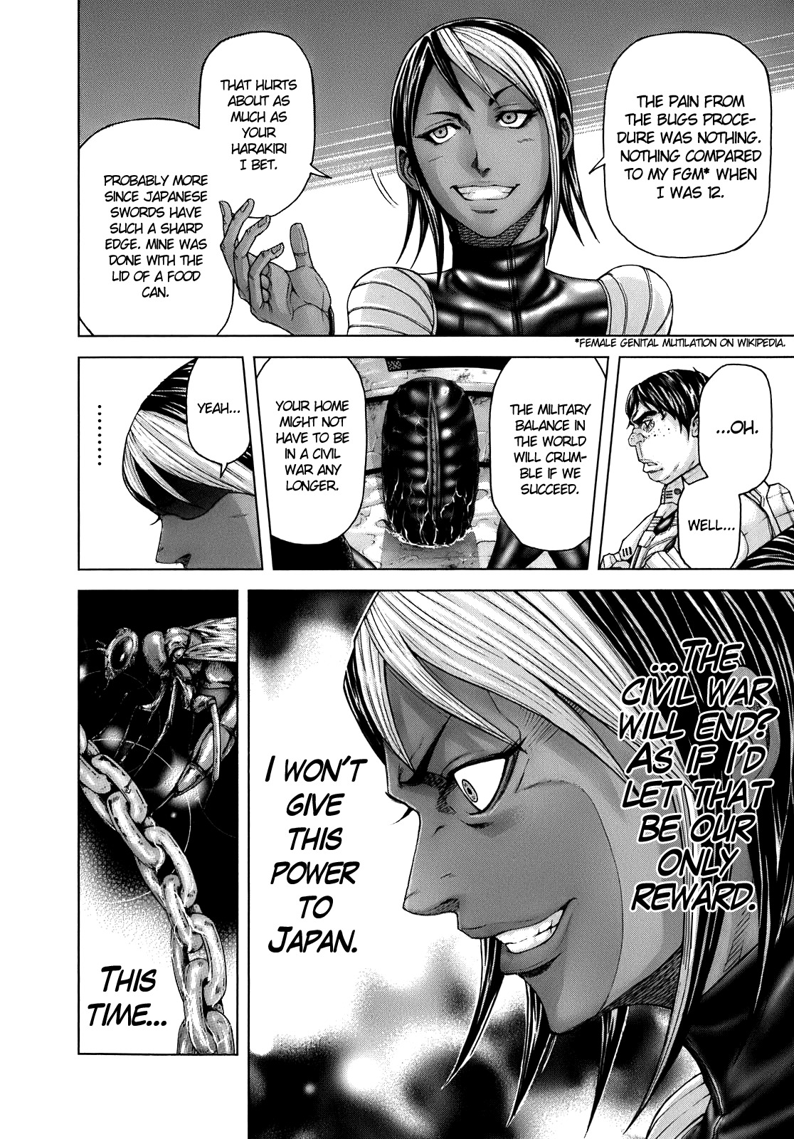 Terra Formars Chapter 0.5 page 13 - Chapter 0.5: The Undefeatable